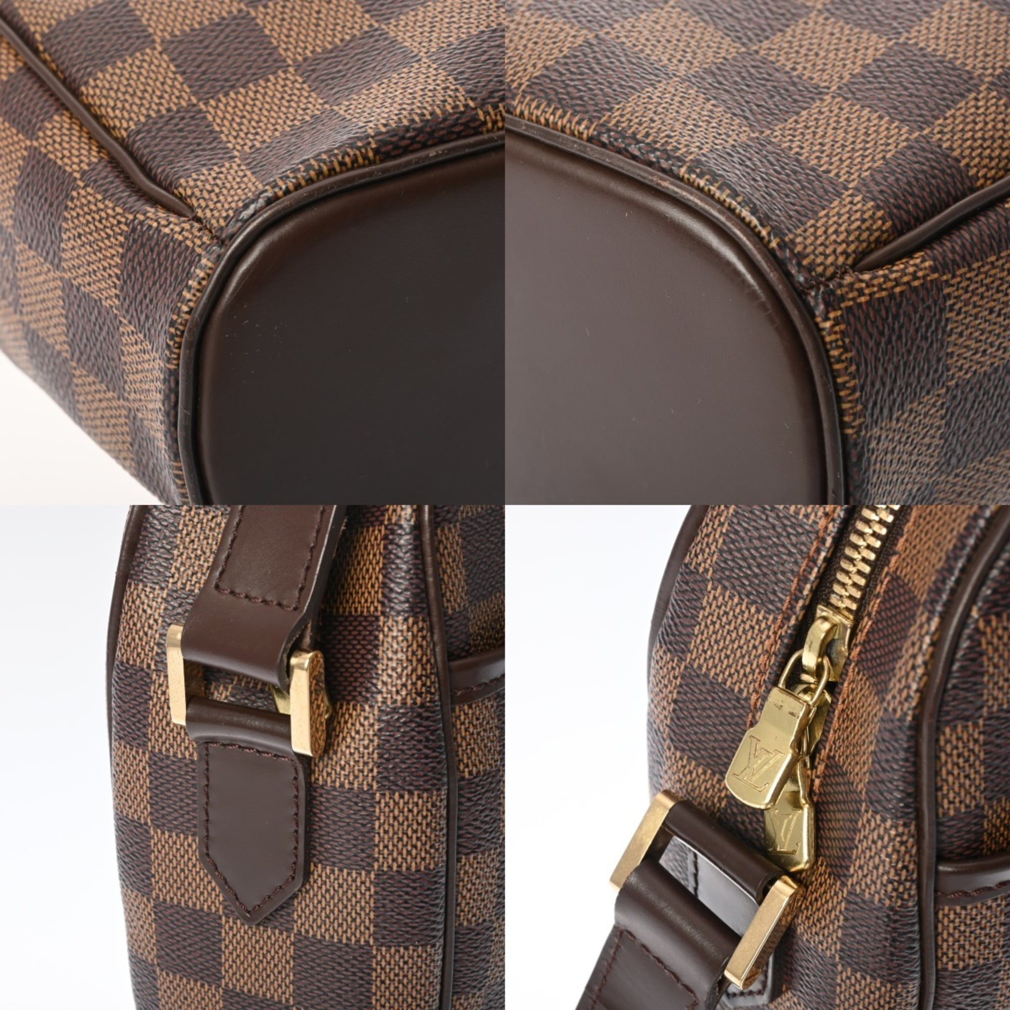 Louis Vuitton Brown Damier Canvas Shoulder Bag (Pre-Owned)