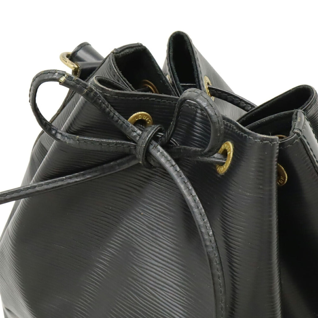 Louis Vuitton Black Noir Epi Leather Shoulder Bag (Pre-Owned)