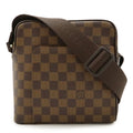 Louis Vuitton Brown Pvc Pochette Shoulder Bag (Pre-Owned)