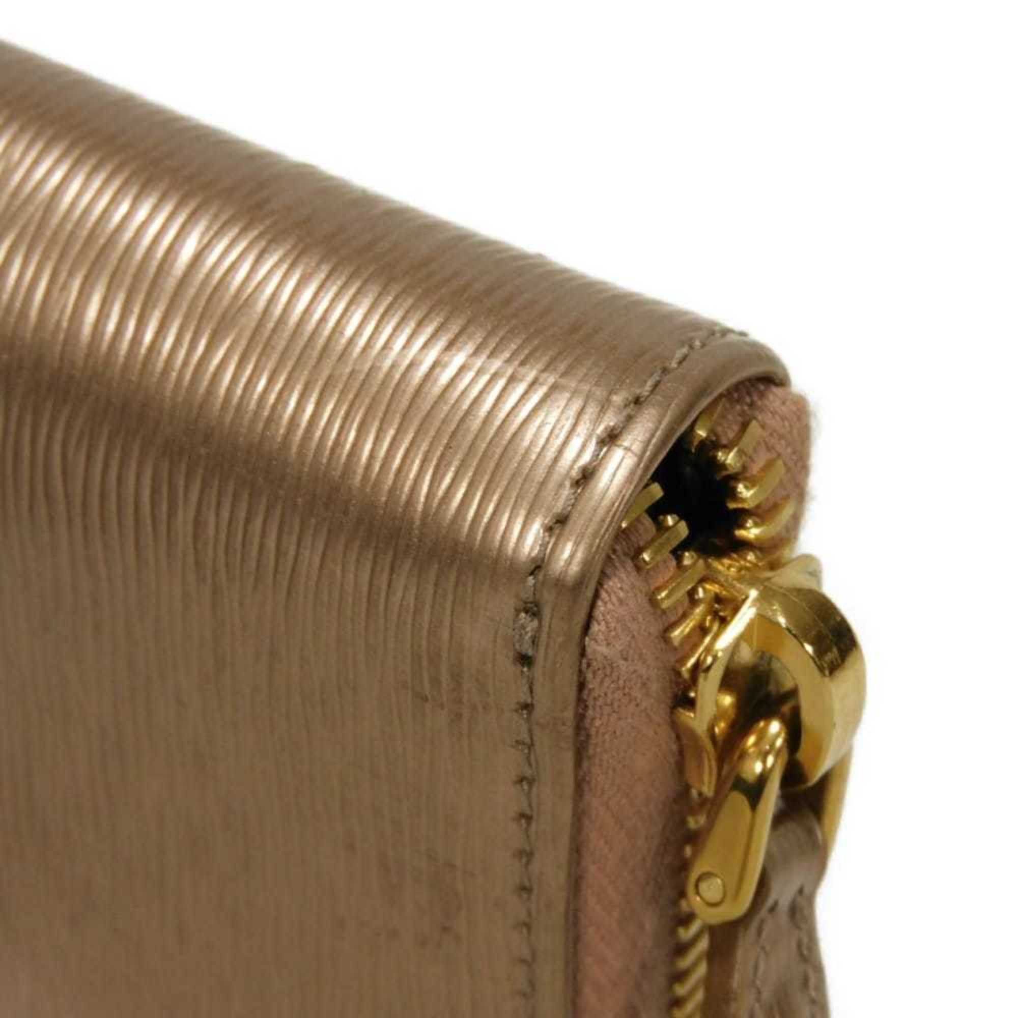 Prada Pink Leather Coin Purse/Coin Case (Pre-Owned)