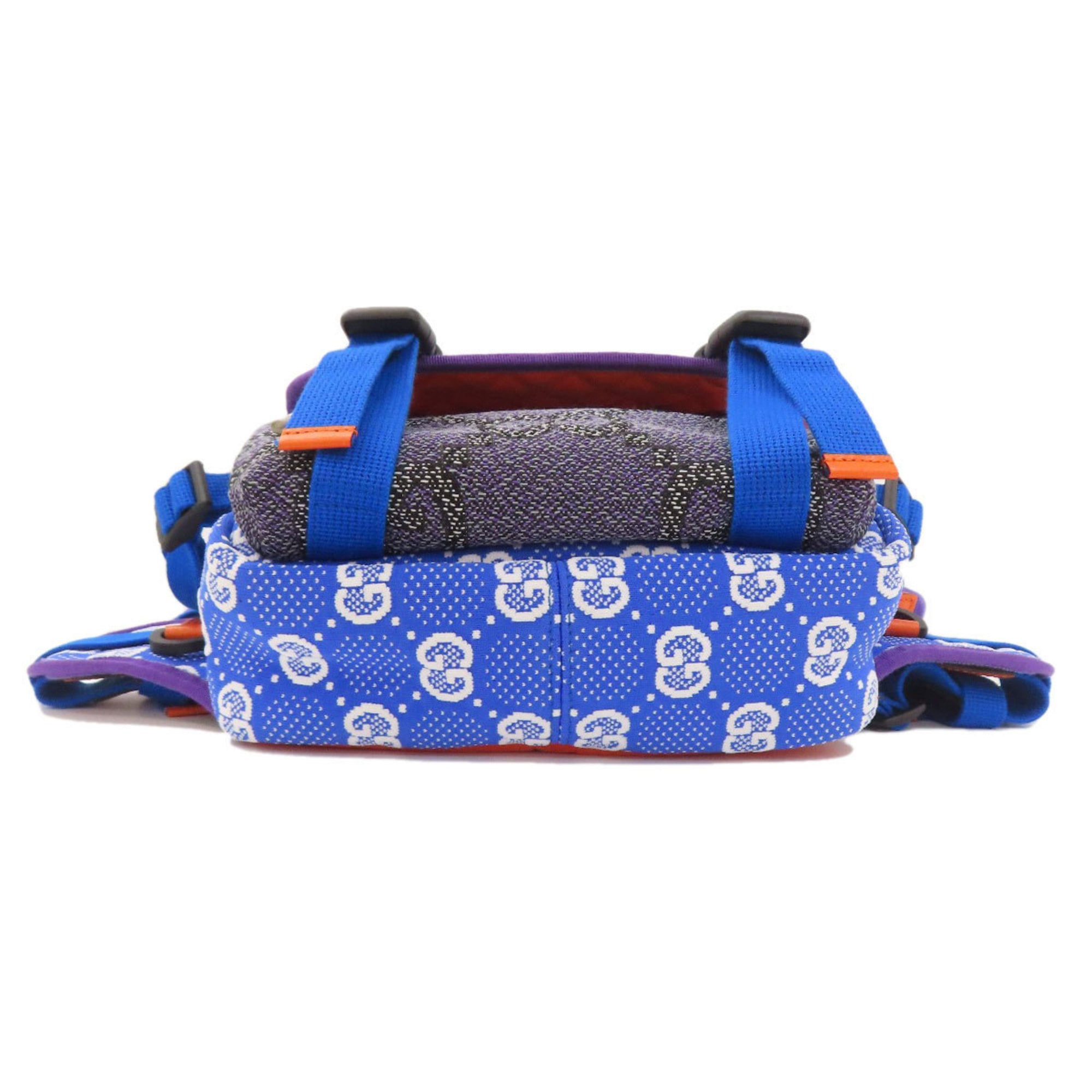 Gucci Blue Nylon Backpack (Pre-Owned)
