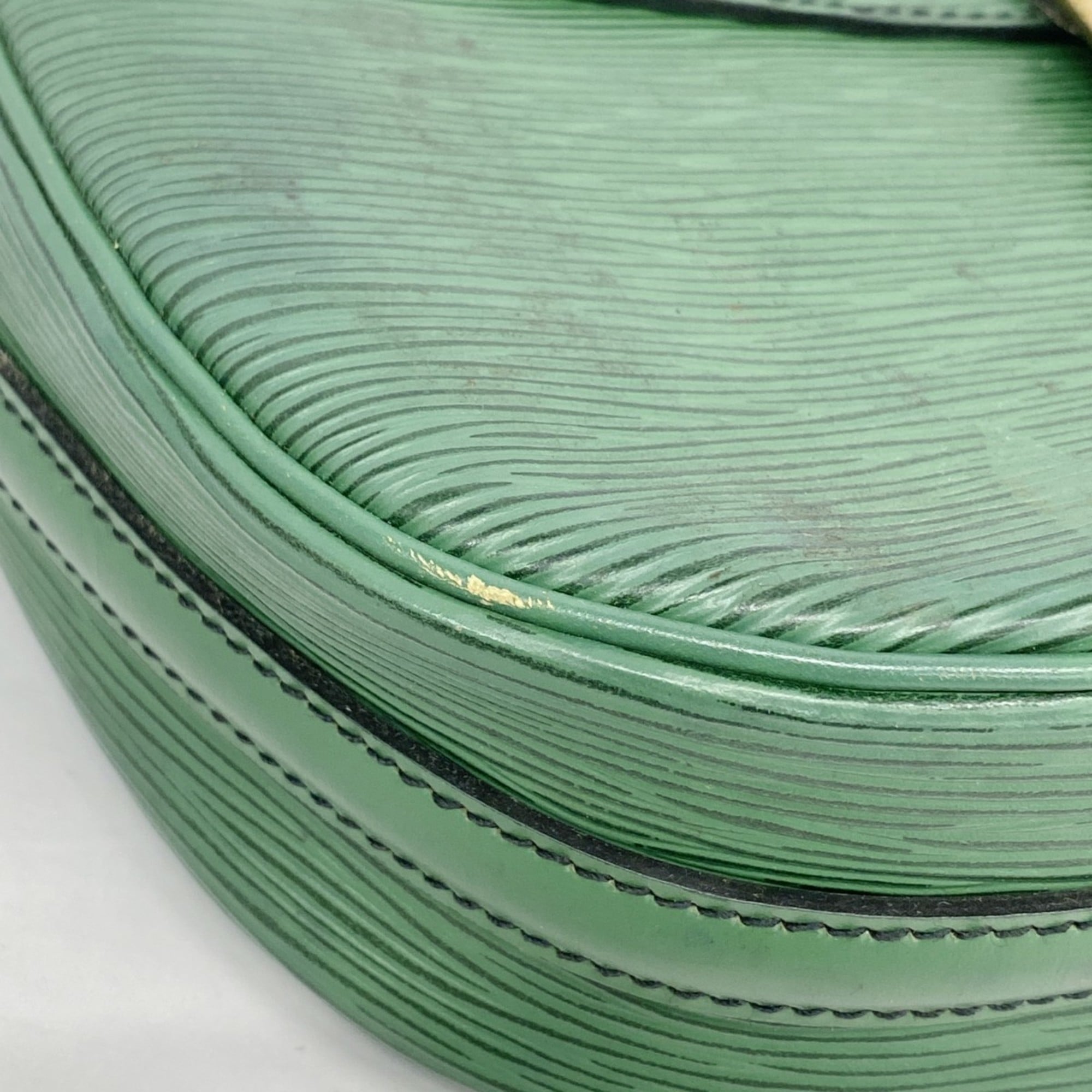 Louis Vuitton Borneo Green Shoulder Bag (Pre-Owned)