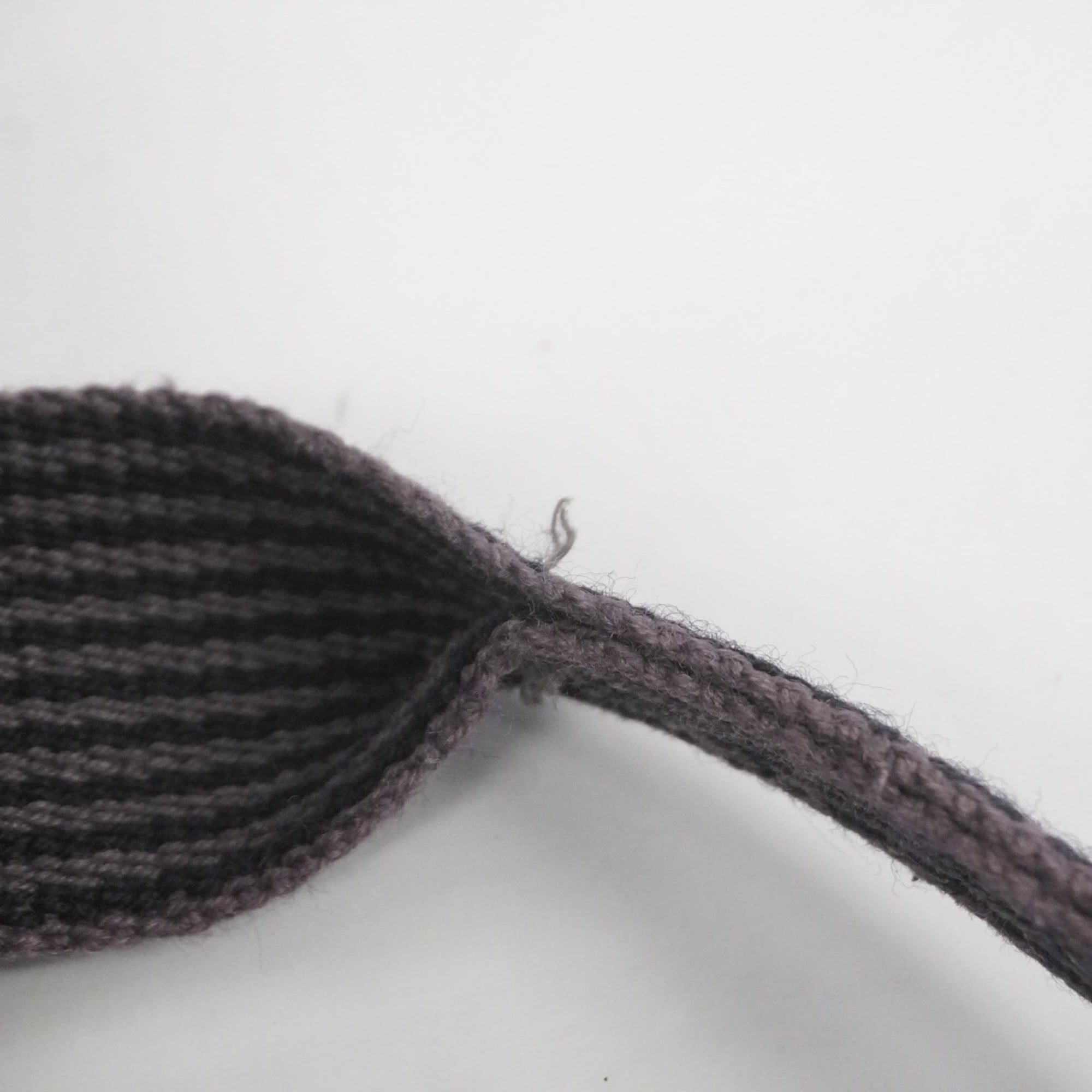 Hermes Gray Canvas Tote Bag (Pre-Owned)