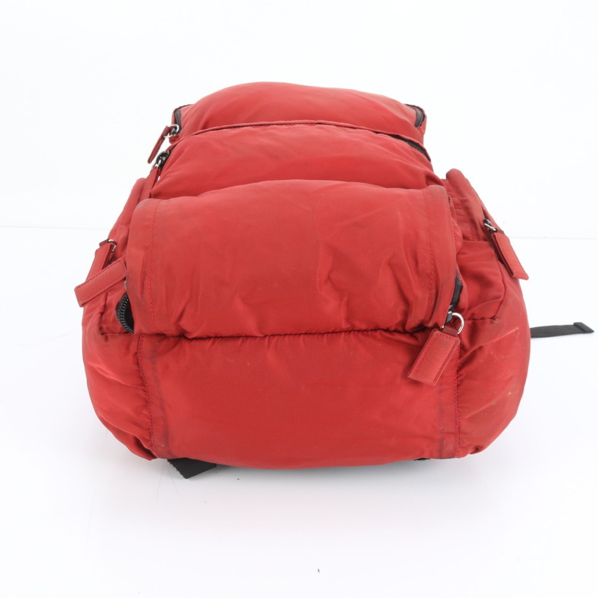Prada Red Color Backpack (Pre-Owned)