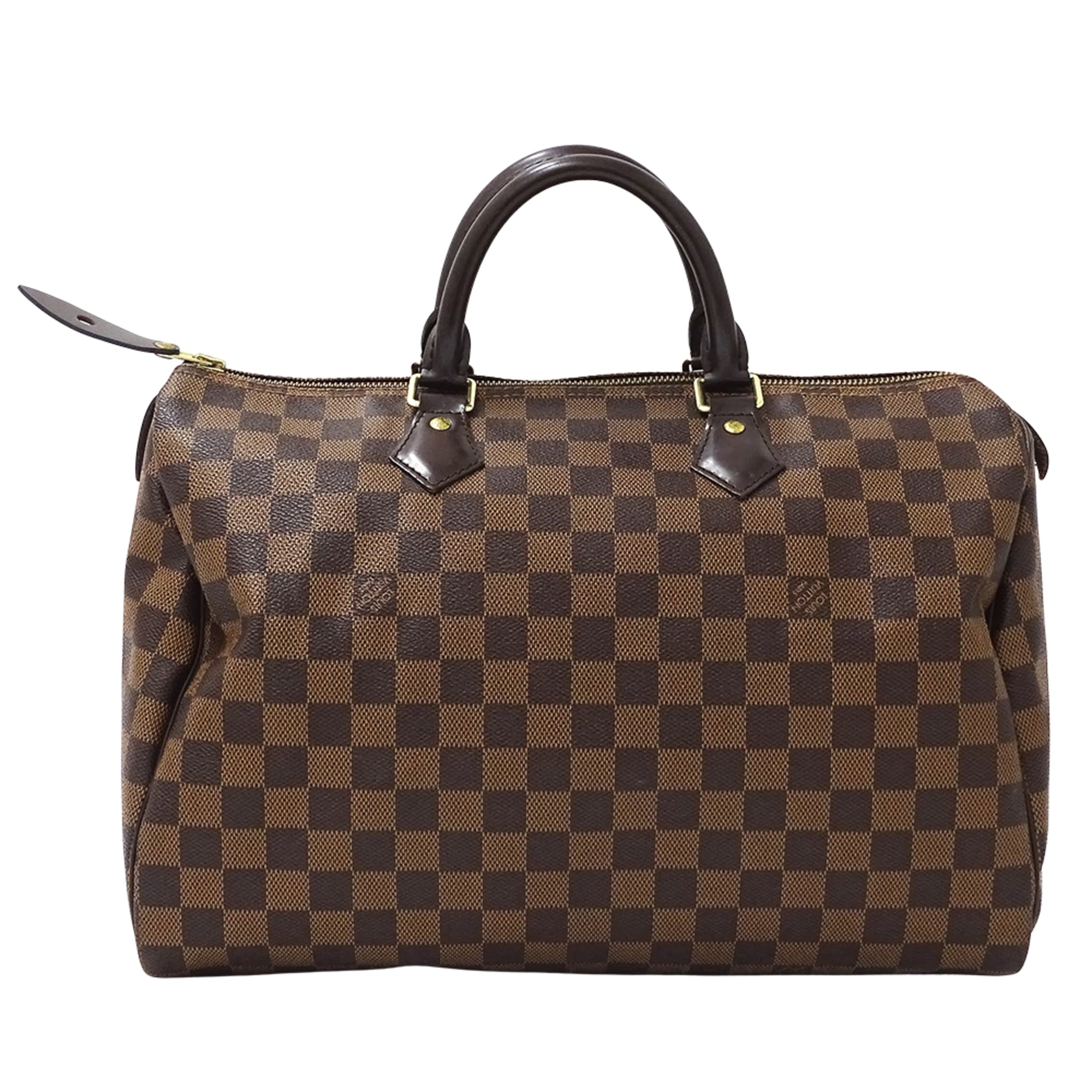 Louis Vuitton Damier Canvas Ebene Damier Canvas Handbag (Pre-Owned)