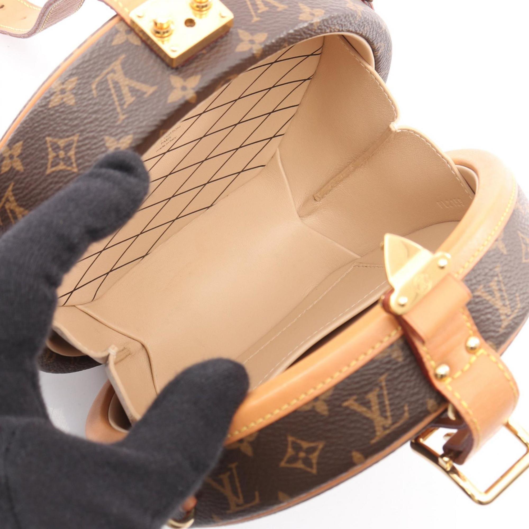 Louis Vuitton Brown Coated Canvas Monogram Pvc Leather Handbag (Pre-Owned)