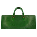 Louis Vuitton Borneo Green Green Epi Leather Handbag (Pre-Owned)