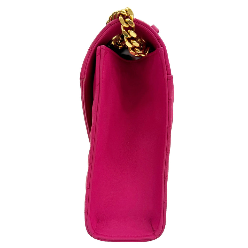 Yves Saint Laurent Pink Leather Shoulder Bag (Pre-Owned)
