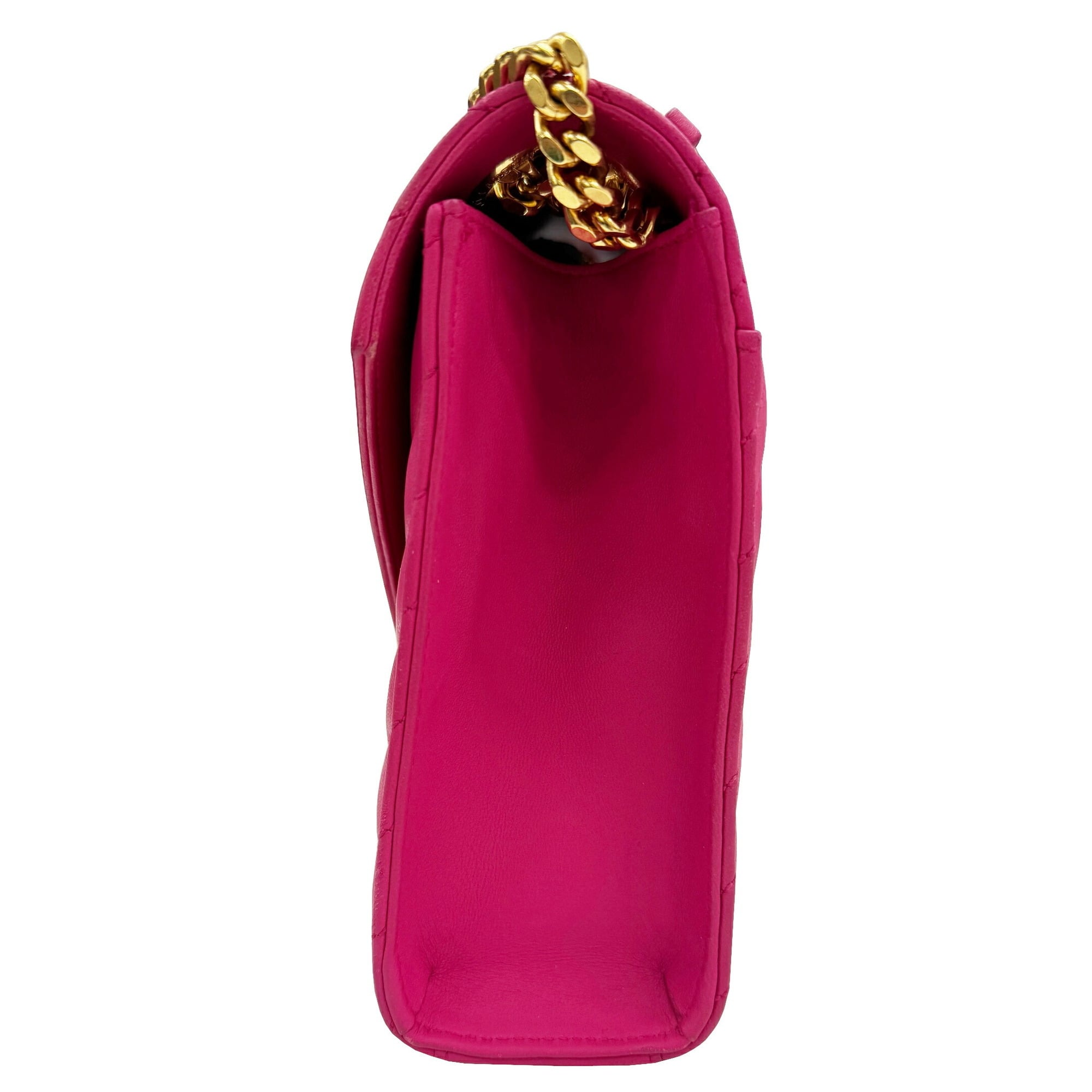 Yves Saint Laurent Pink Leather Shoulder Bag (Pre-Owned)
