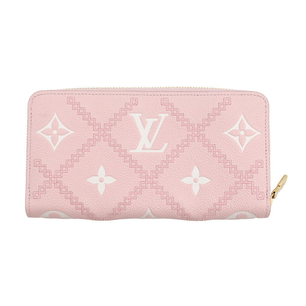 Louis Vuitton Monogram Empreinte Pink Monogram Empreinte Long Wallet (Bi-Fold) (Pre-Owned)