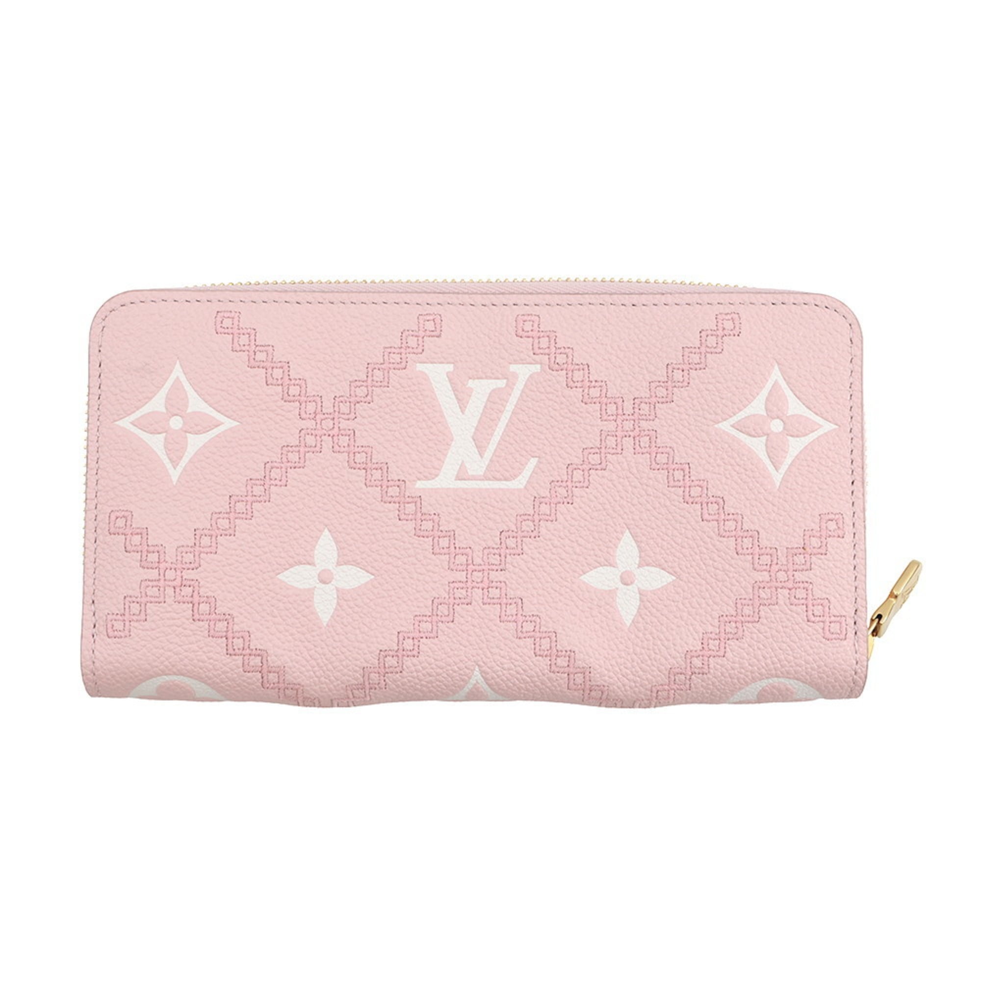 Louis Vuitton Monogram Empreinte Pink Monogram Empreinte Long Wallet (Bi-Fold) (Pre-Owned)