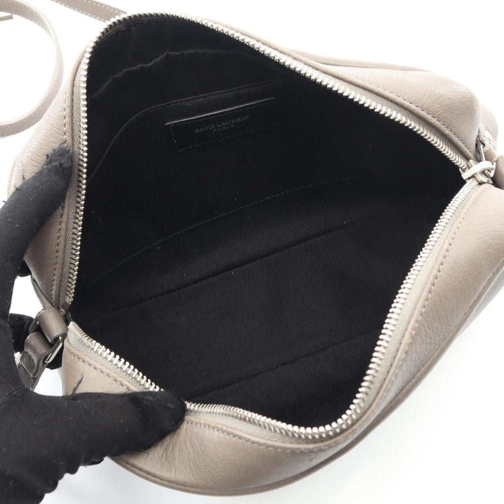 Yves Saint Laurent Beige Leather Shoulder Bag (Pre-Owned)