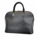 Louis Vuitton Noir Handbag (Pre-Owned)