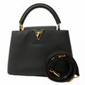 Louis Vuitton Noir Handbag (Pre-Owned)
