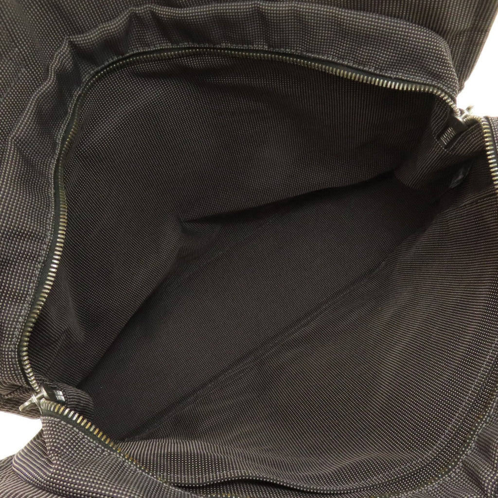 Hermes Gray Canvas Handbag (Pre-Owned)