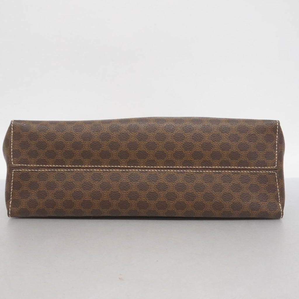 Celine Brown Pvc Handbag (Pre-Owned)