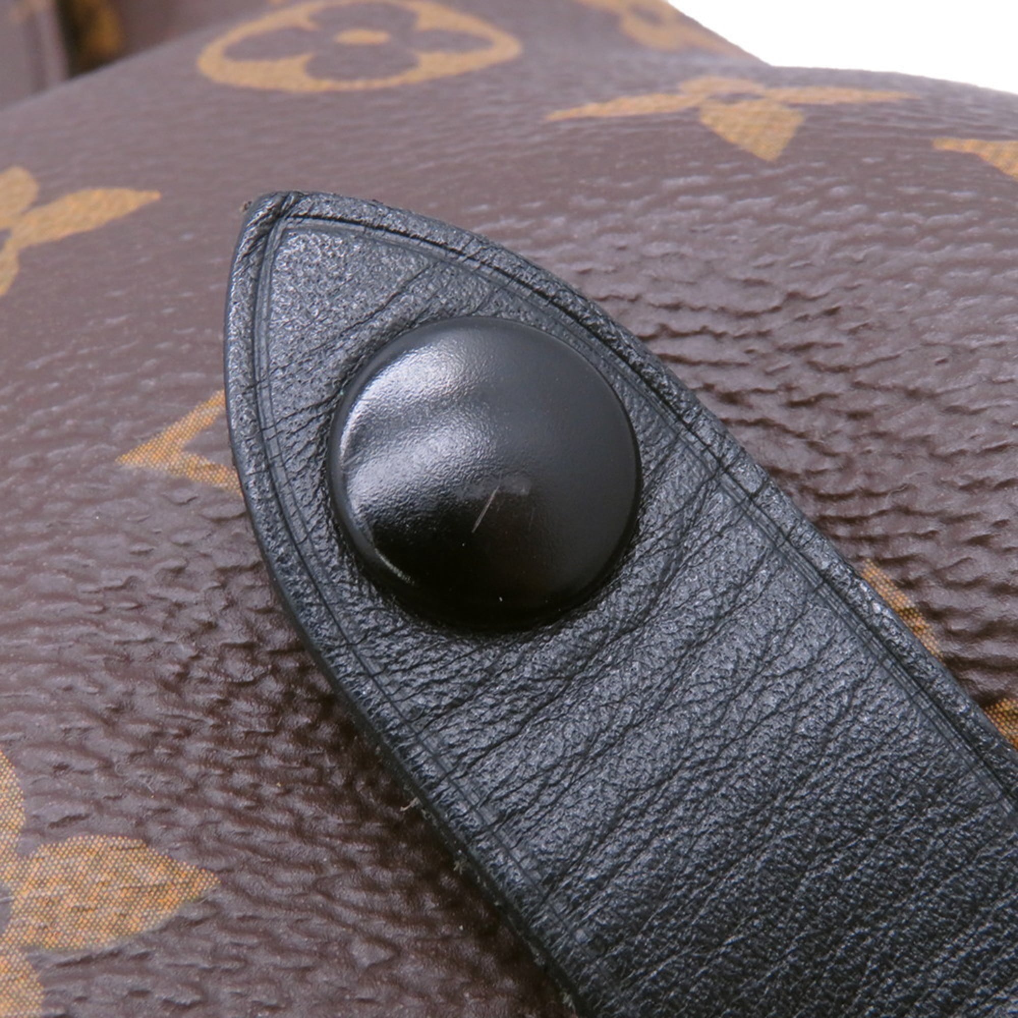 Louis Vuitton Monogram Macassar Black Noir Backpack (Pre-Owned)