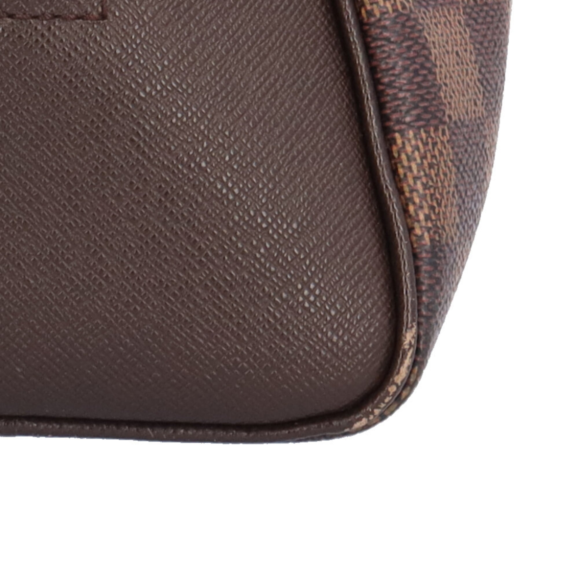 Louis Vuitton Brown Damier Canvas Handbag (Pre-Owned)