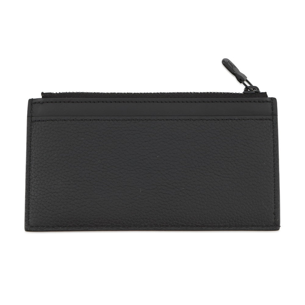 Louis Vuitton Black Noir Leather Coin Purse/Coin Case (Pre-Owned)