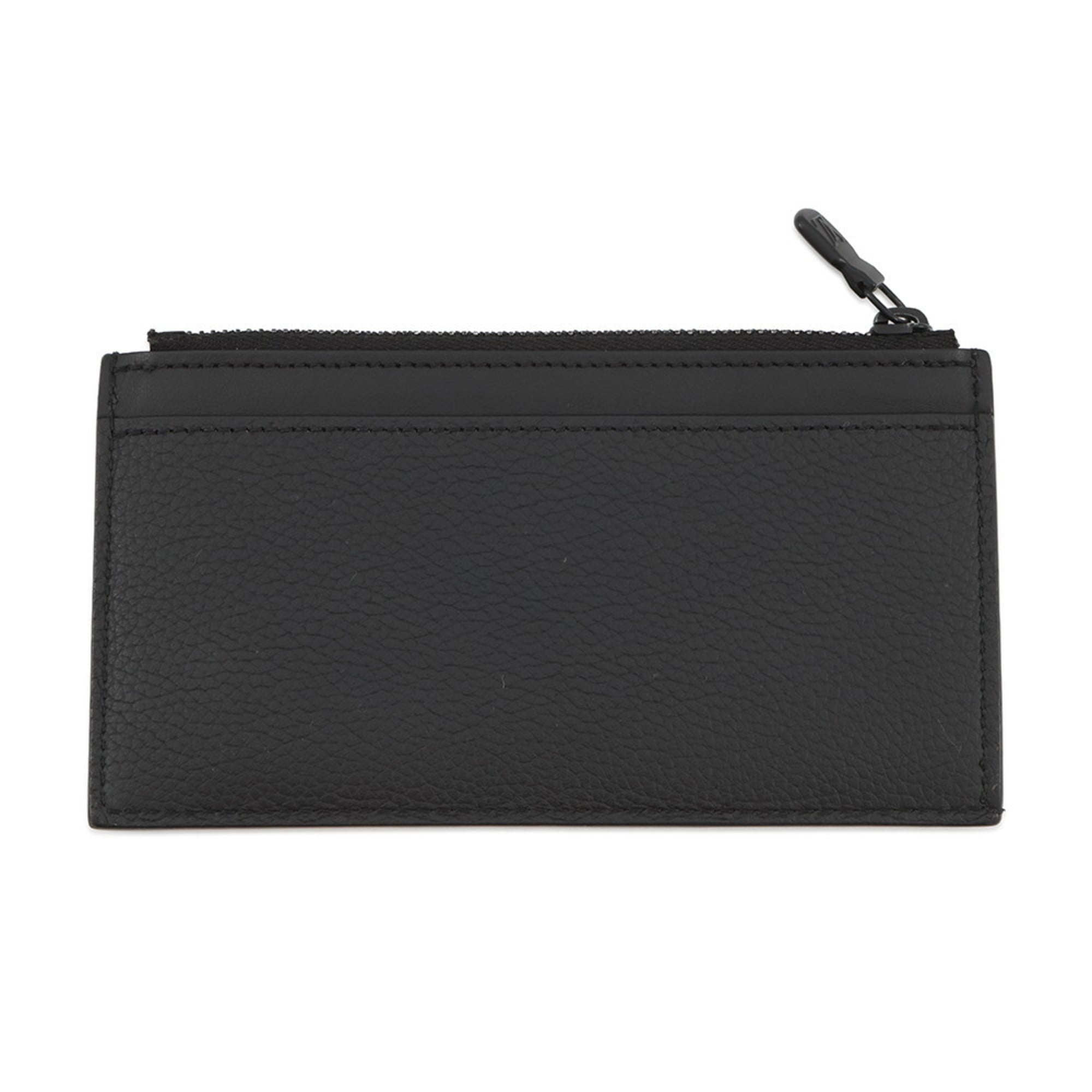 Louis Vuitton Black Noir Leather Coin Purse/Coin Case (Pre-Owned)