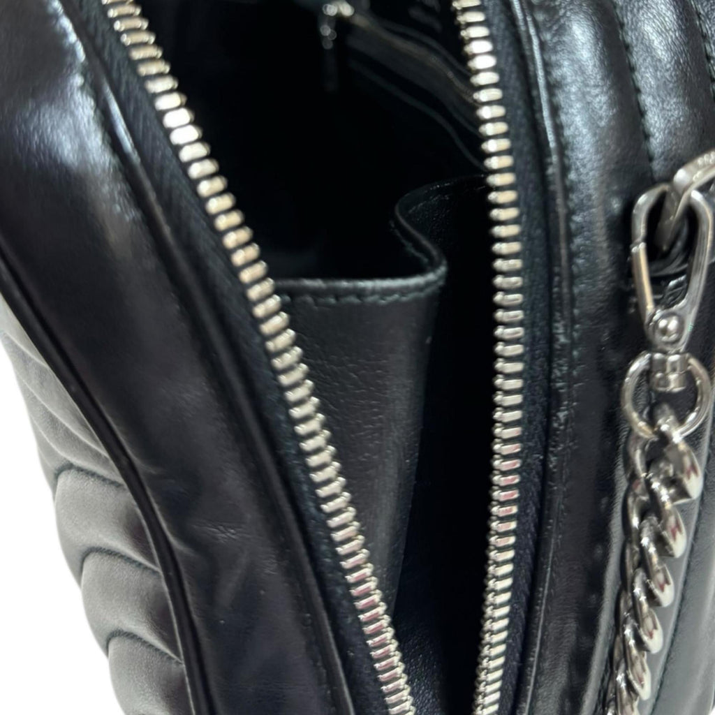 Prada Black Leather Shoulder Bag (Pre-Owned)