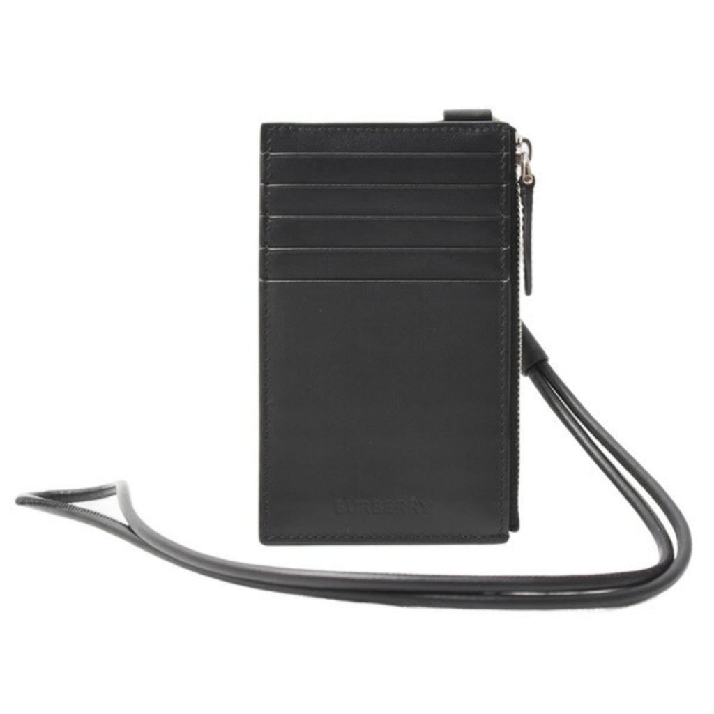 Burberry Black Leather Shoulder Bag (Pre-Owned)