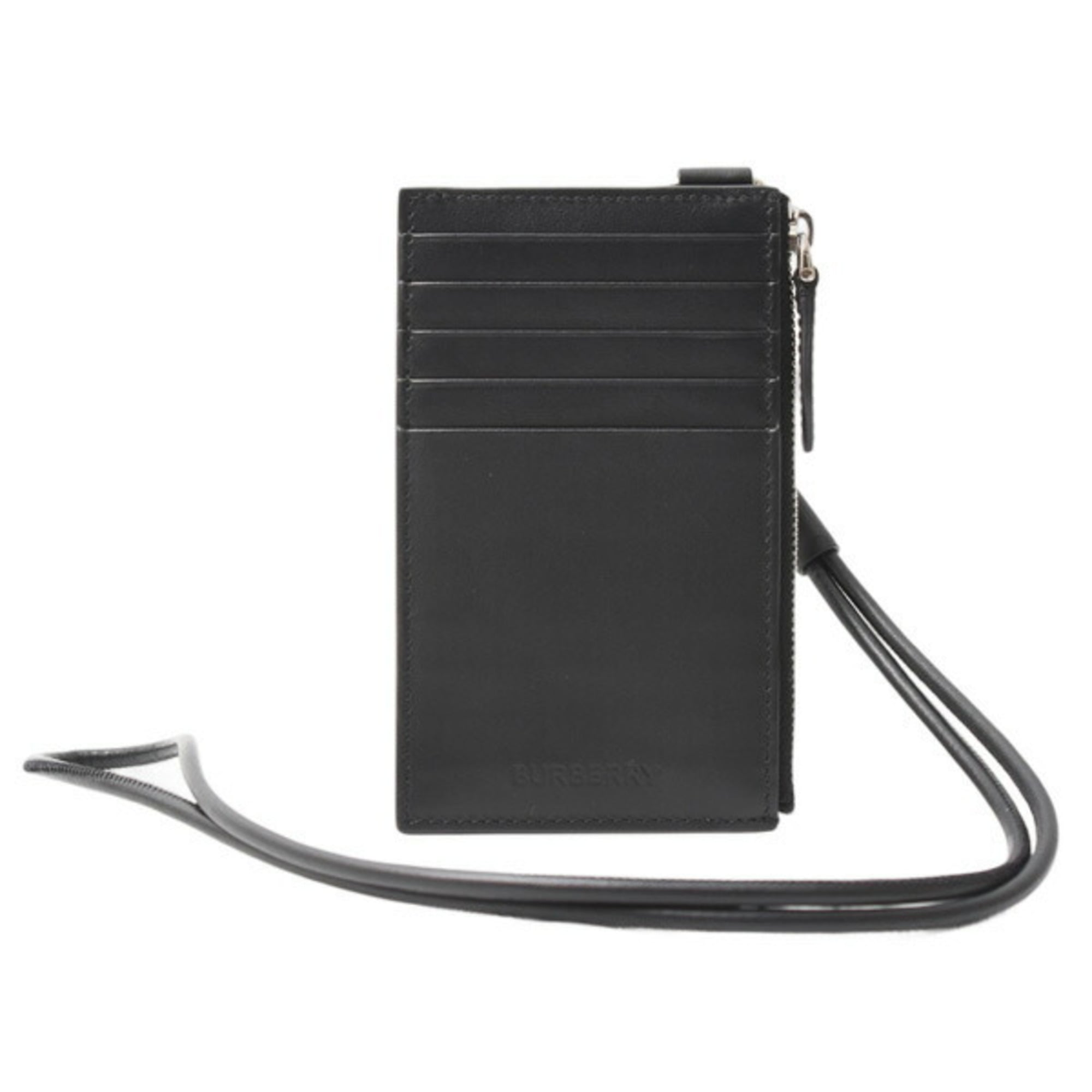 Burberry Black Leather Shoulder Bag (Pre-Owned)