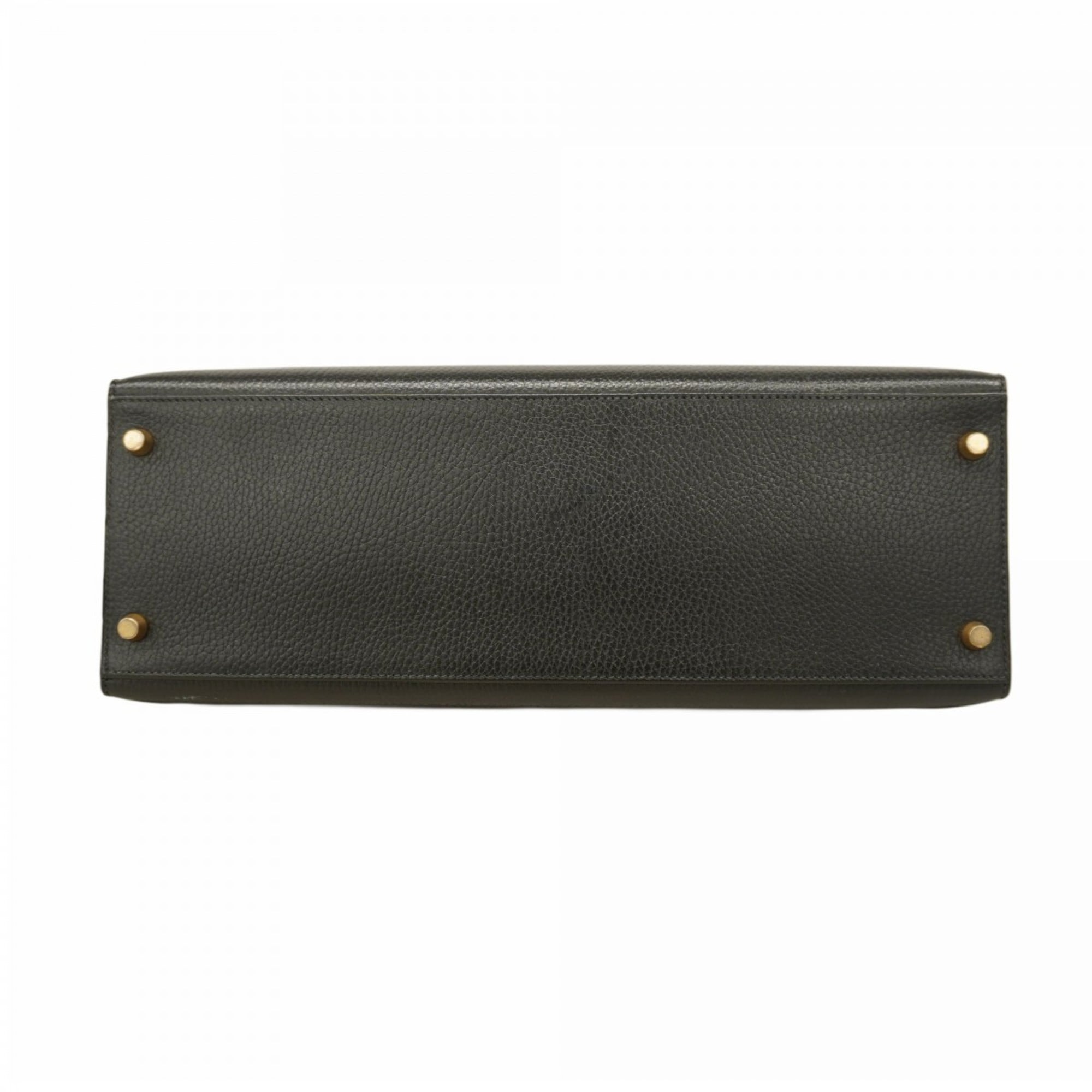 Hermes Black Ardennes Leather Handbag (Pre-Owned)