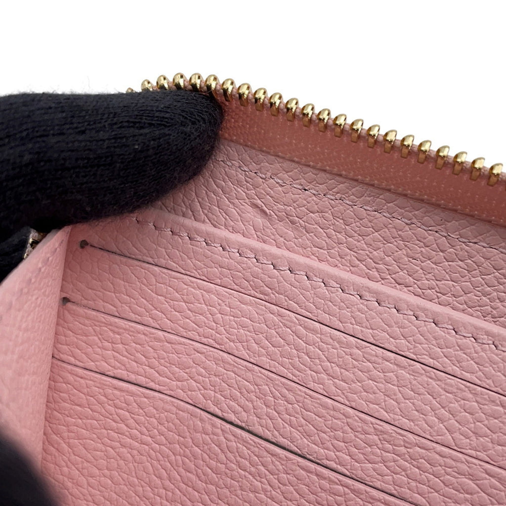 Louis Vuitton Monogram Empreinte Pink Monogram Empreinte Long Wallet (Bi-Fold) (Pre-Owned)
