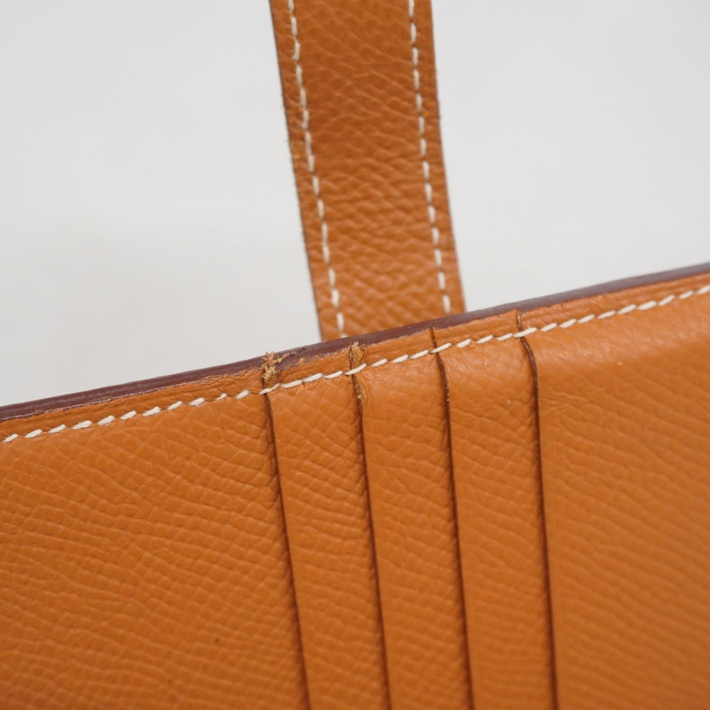 Hermes Gold Epsom Leather Wallet (Bi-Fold) (Pre-Owned)