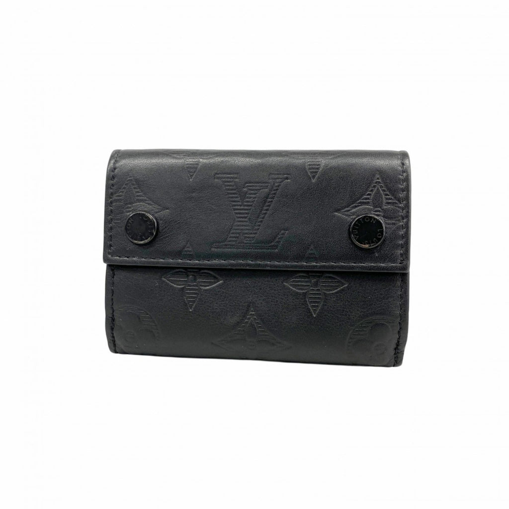 Louis Vuitton Noir Wallet (Tri-Fold) (Pre-Owned)