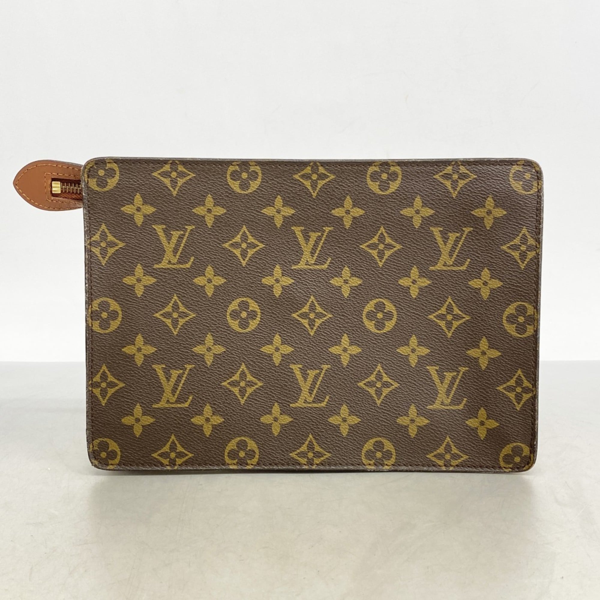 Louis Vuitton Brown Clutch Bag (Pre-Owned)