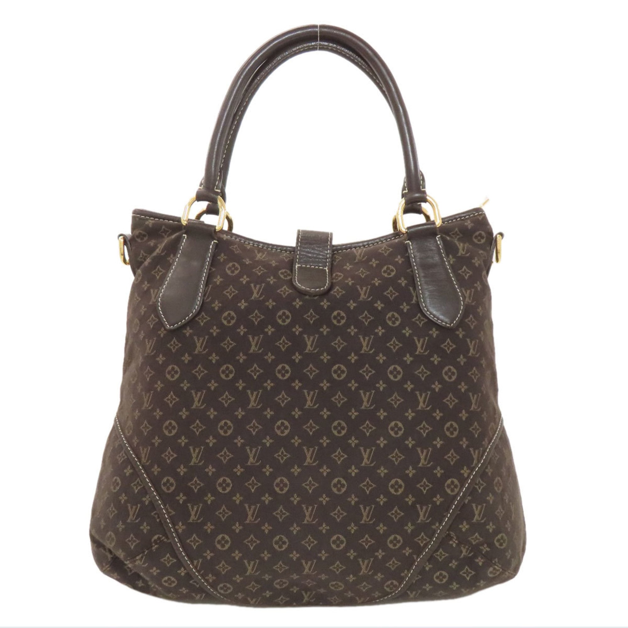Louis Vuitton Fusain Canvas Shoulder Bag (Pre-Owned)