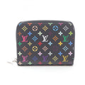 Louis Vuitton Black Multi-Color Coated Canvas Pvc Monogram Multicolore Leather Coin Purse/Coin Case (Pre-Owned)