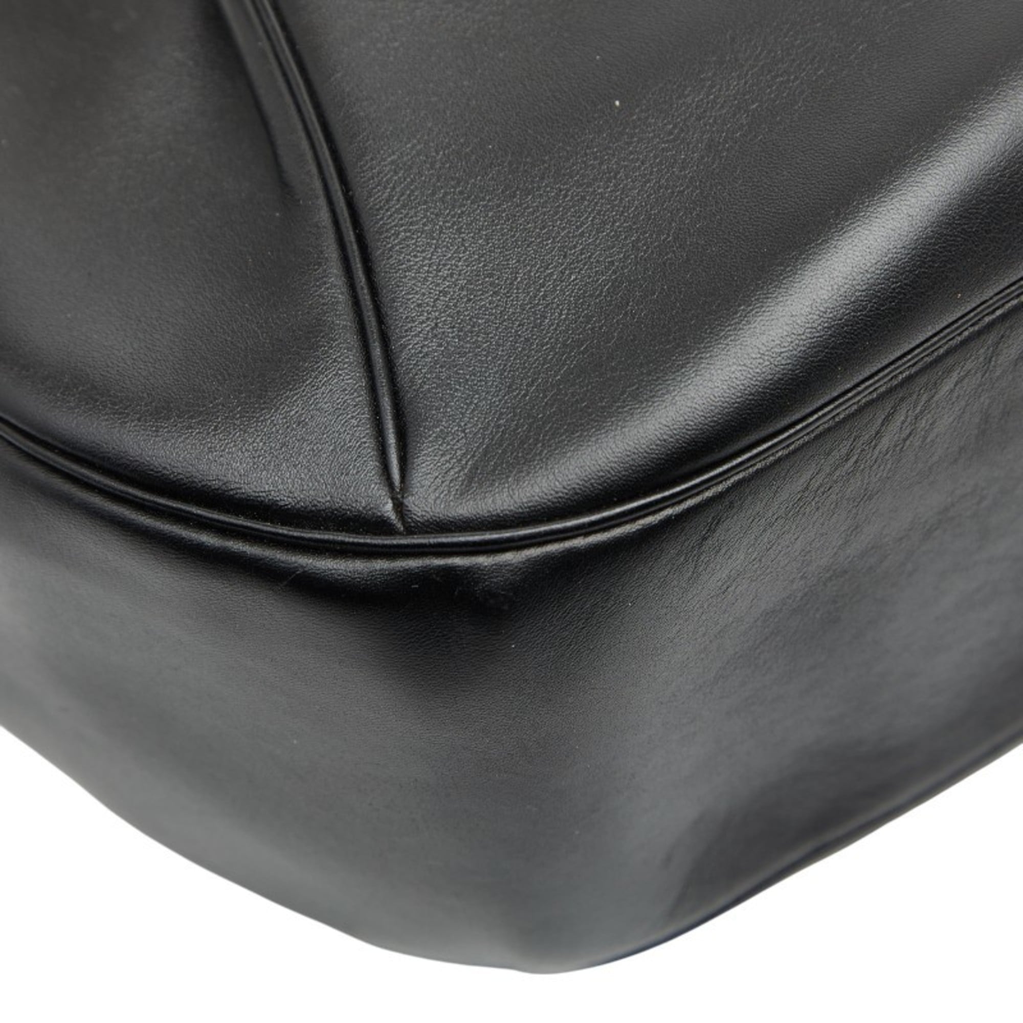 Cartier Black Leather Shoulder Bag (Pre-Owned)