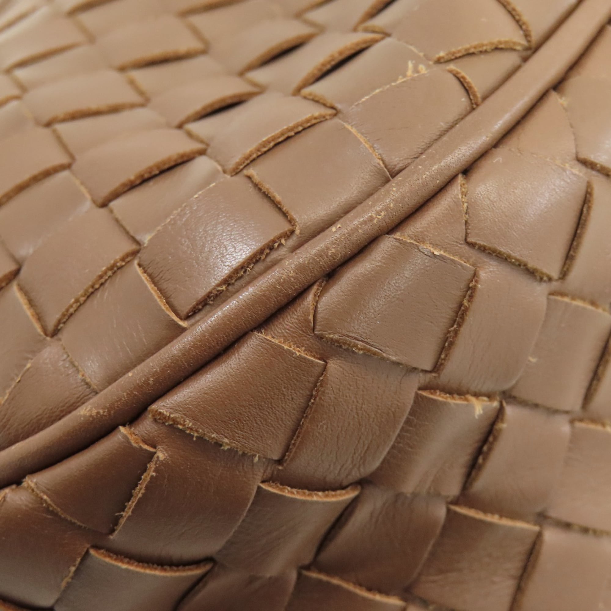 Bottega Veneta Brown Leather Tote Bag (Pre-Owned)