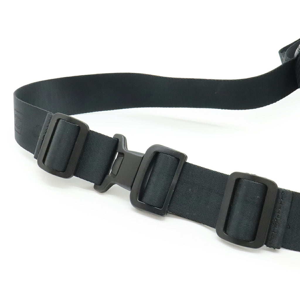 Chanel Sport Black Rubber Suede Fanny Pack (Pre-Owned)
