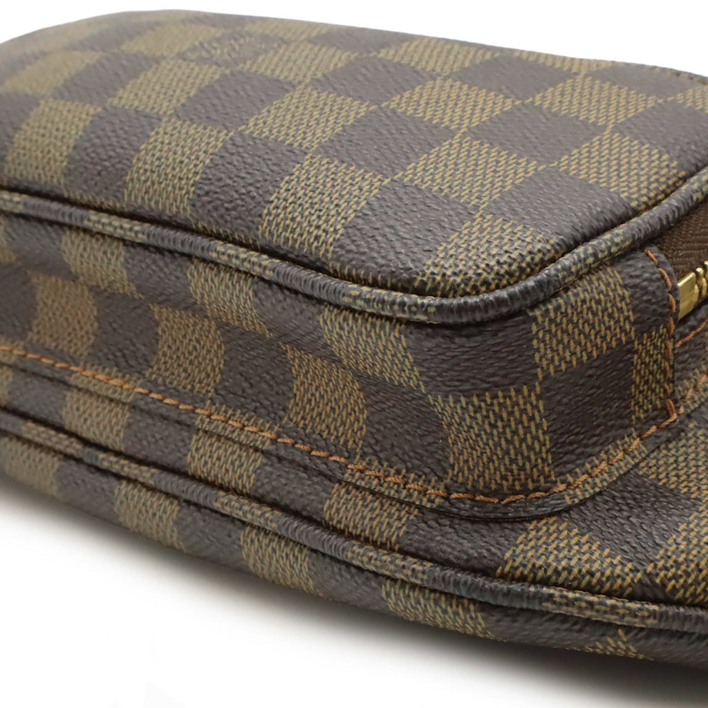 Louis Vuitton Damier Brown Pvc Fanny Pack (Pre-Owned)