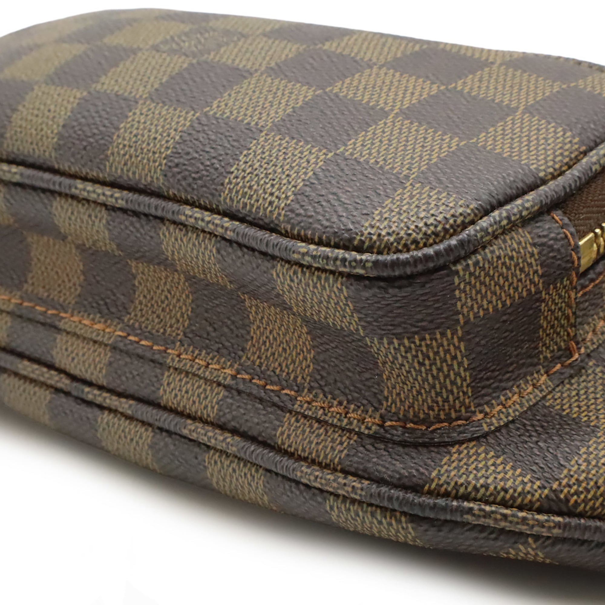 Louis Vuitton Damier Brown Pvc Fanny Pack (Pre-Owned)