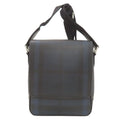 Burberry Black Blue Pvc Shoulder Bag (Pre-Owned)