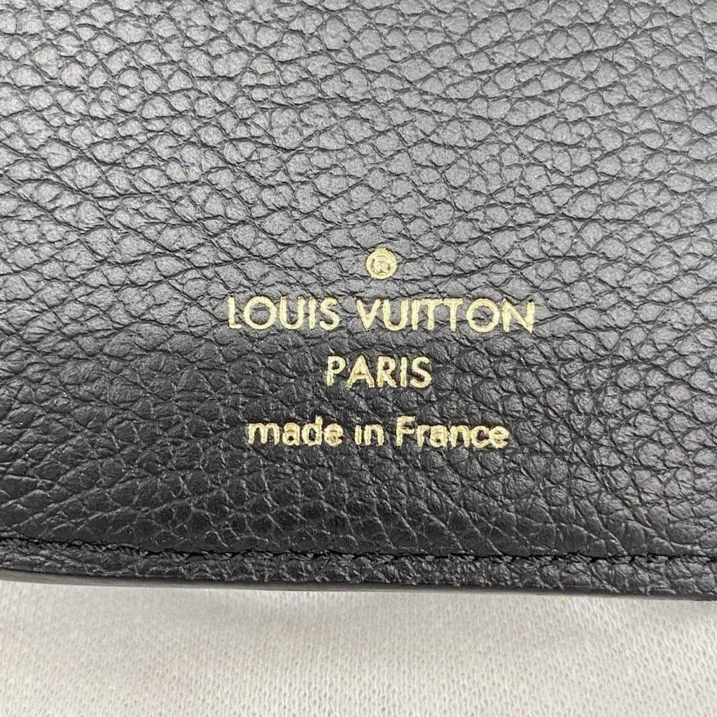Louis Vuitton Noir Wallet (Tri-Fold) (Pre-Owned)
