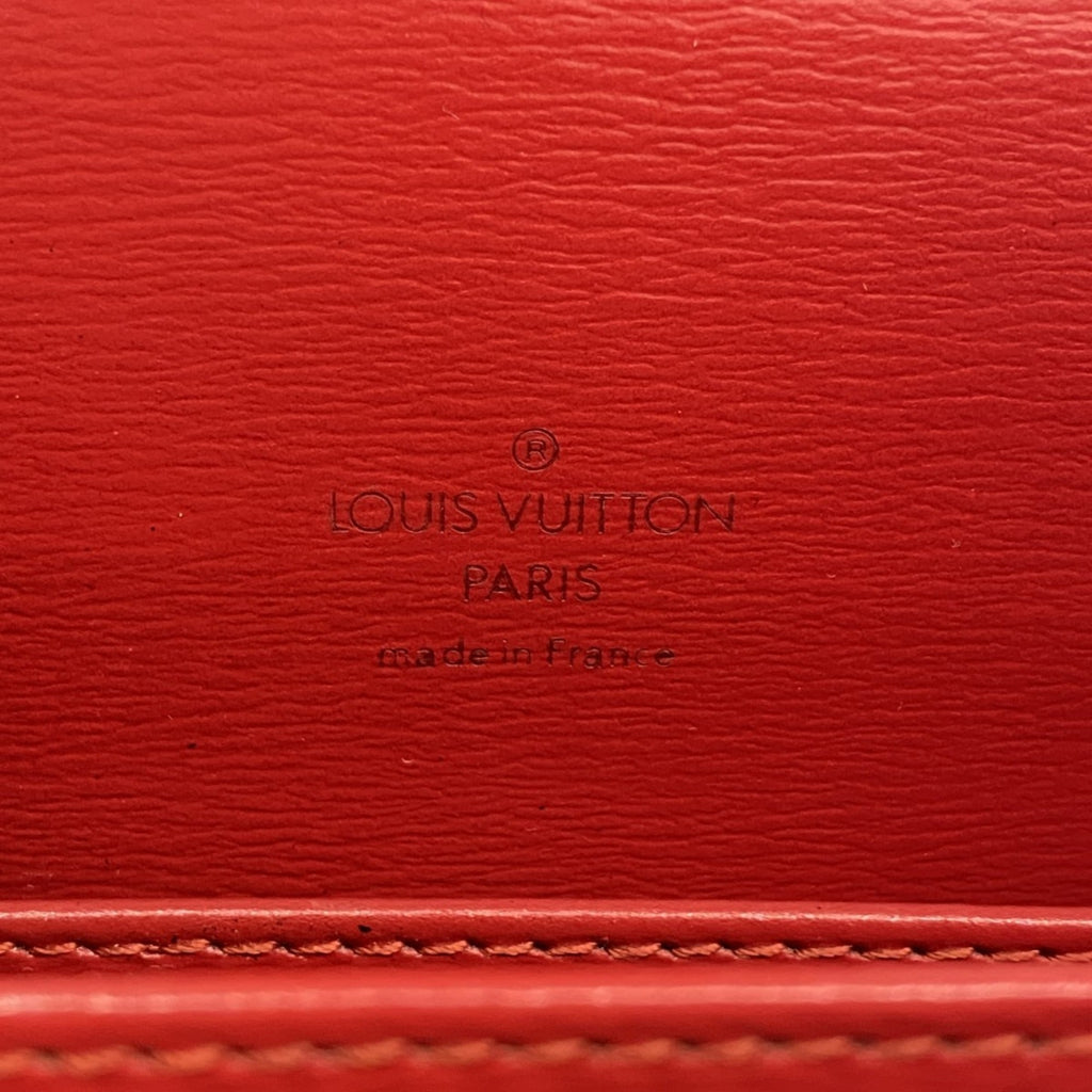 Louis Vuitton Castilian Red Shoulder Bag (Pre-Owned)
