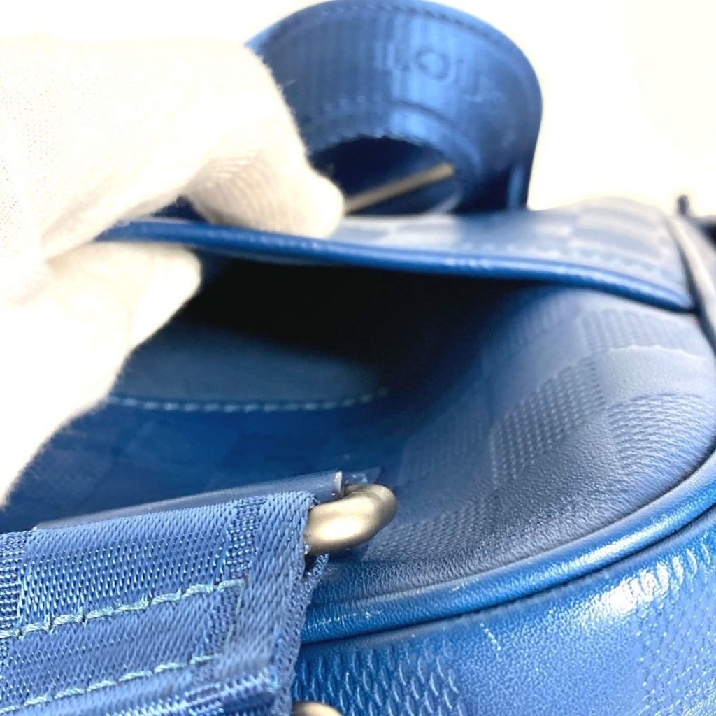 Louis Vuitton Blue Damier Infini Shoulder Bag Sling Bag (Pre-Owned)