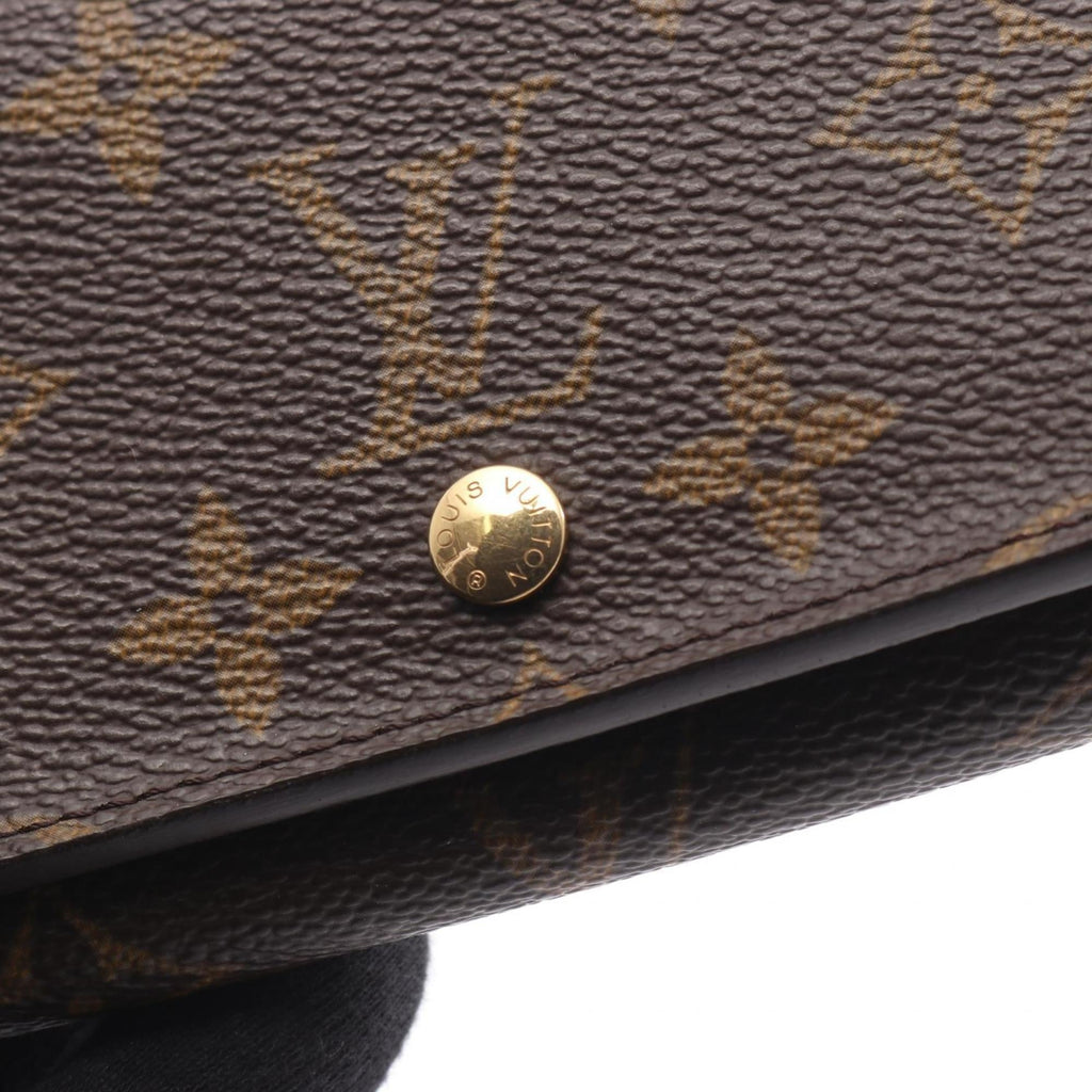 Louis Vuitton Brown Monogram Monogram Wallet (Bi-Fold) (Pre-Owned)