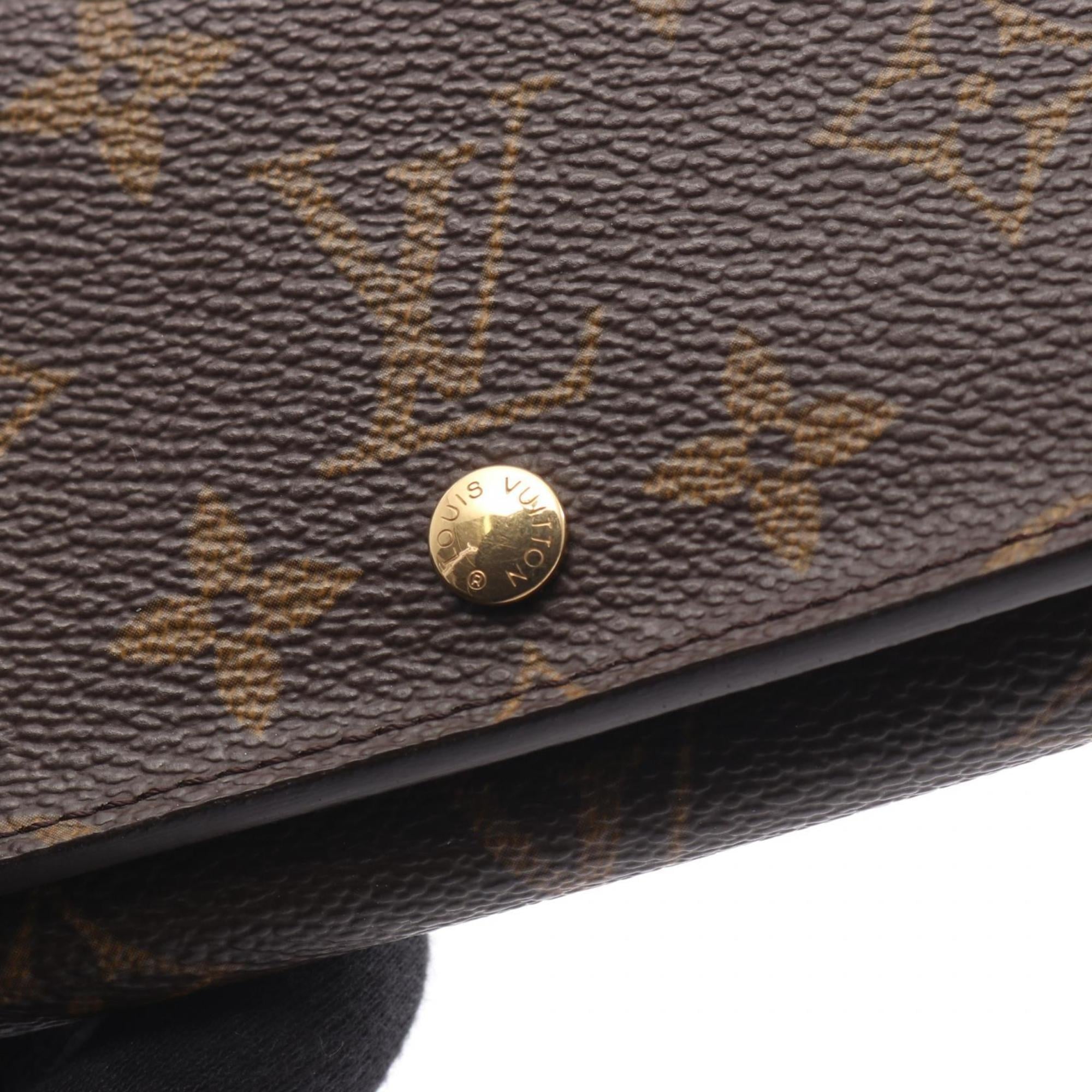Louis Vuitton Brown Monogram Monogram Wallet (Bi-Fold) (Pre-Owned)
