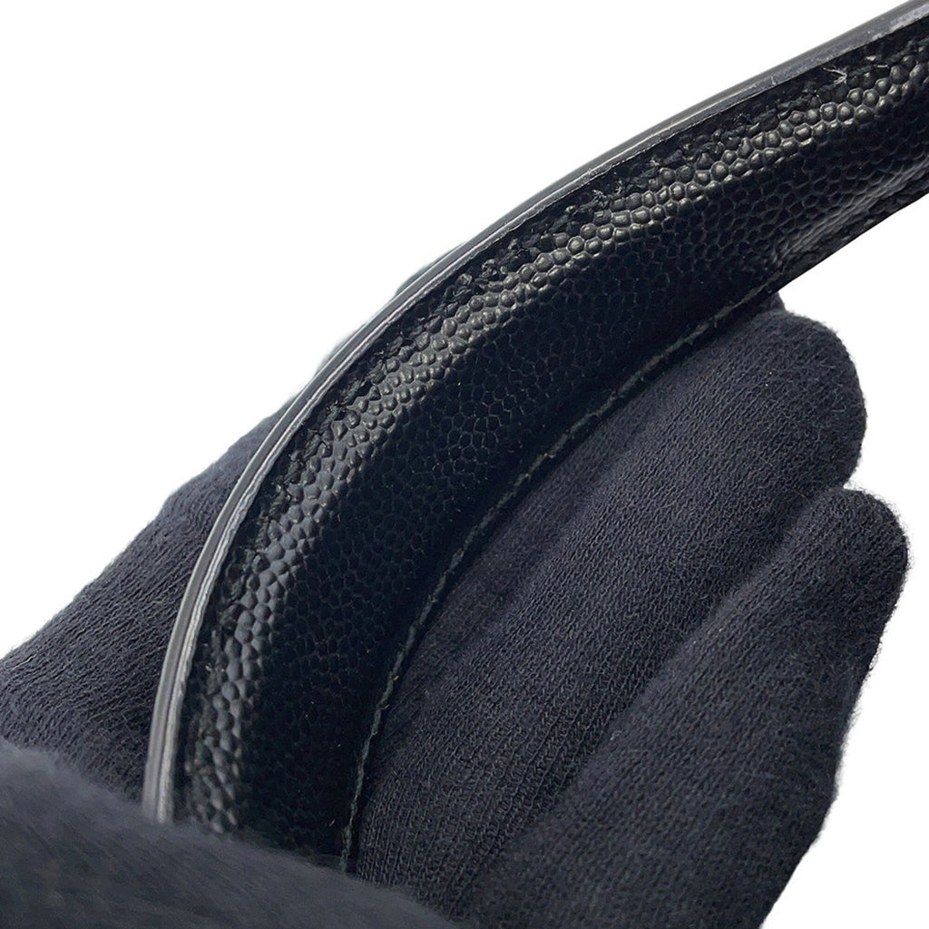 Saint Laurent Black Leather Handbag (Pre-Owned)