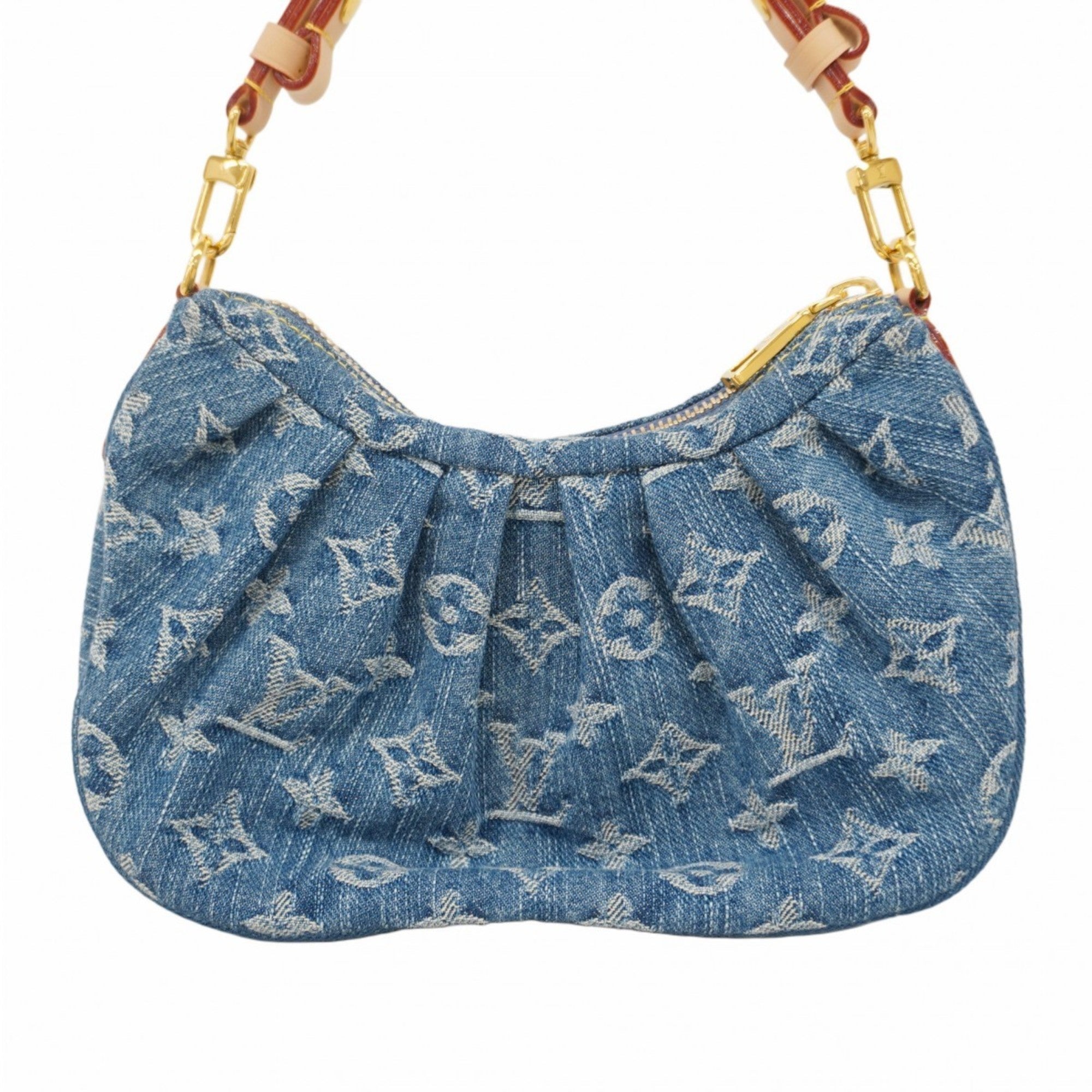 Louis Vuitton Blue Handbag Pochette (Pre-Owned)