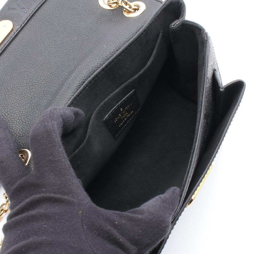Louis Vuitton Black Noir Monogram Empreinte Shoulder Bag (Pre-Owned)