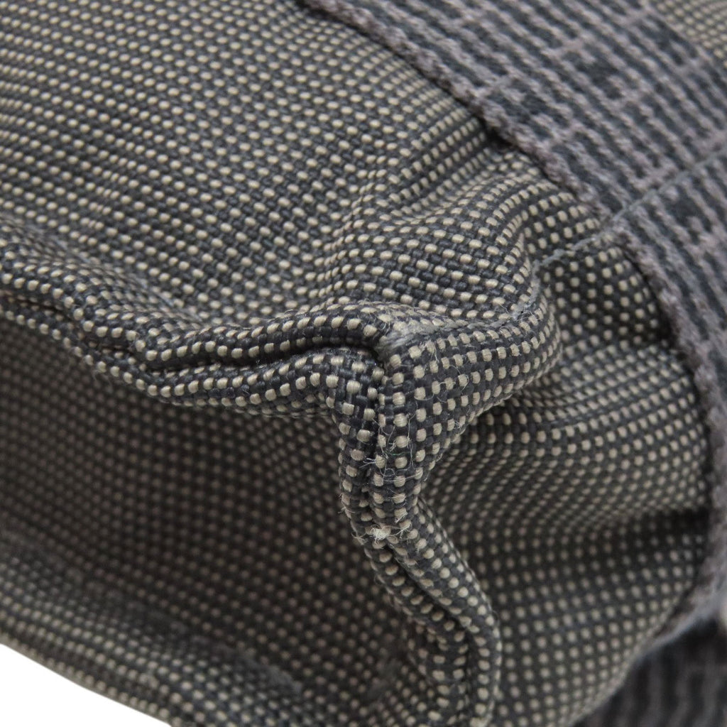 Hermes Gray Canvas Backpack (Pre-Owned)