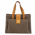 Celine Brown Pvc Tote Bag (Pre-Owned)